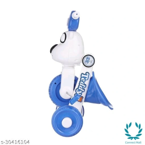 NHR Teddy Foldable Tricycle with Backrest Seat for Boys and Girls - 3 Years Kids, Blue, Plastic, Tricyle For Kids, Multipack:1